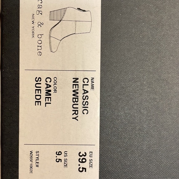 Classic Newbury Boots from Rag and Bone in tan suede, box and dust bag included - Picture 12 of 12